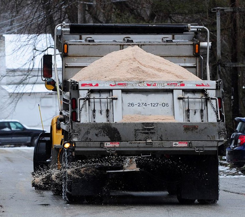 Natural Rock Salt Used For Winter Roads De-Icing