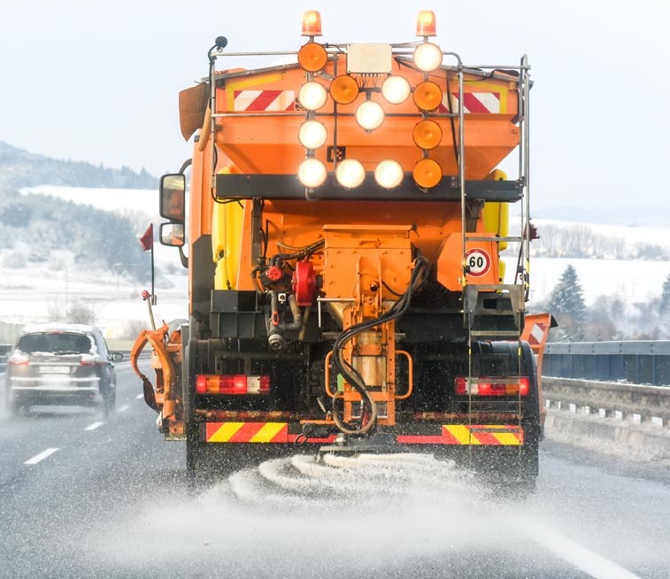 Natural Rock Salt Used For Winter Roads De-Icing
