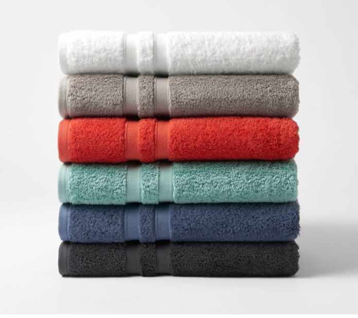 Pure Cotton Bath Towels